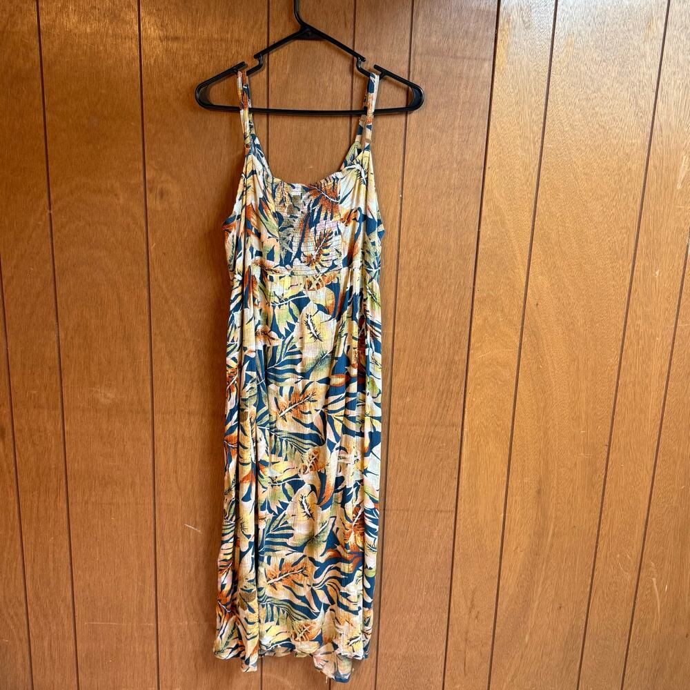 Natural Reflections Women’s XXL Tropical Gauze Dress Floral Resort Vacation - Picture 8 of 8